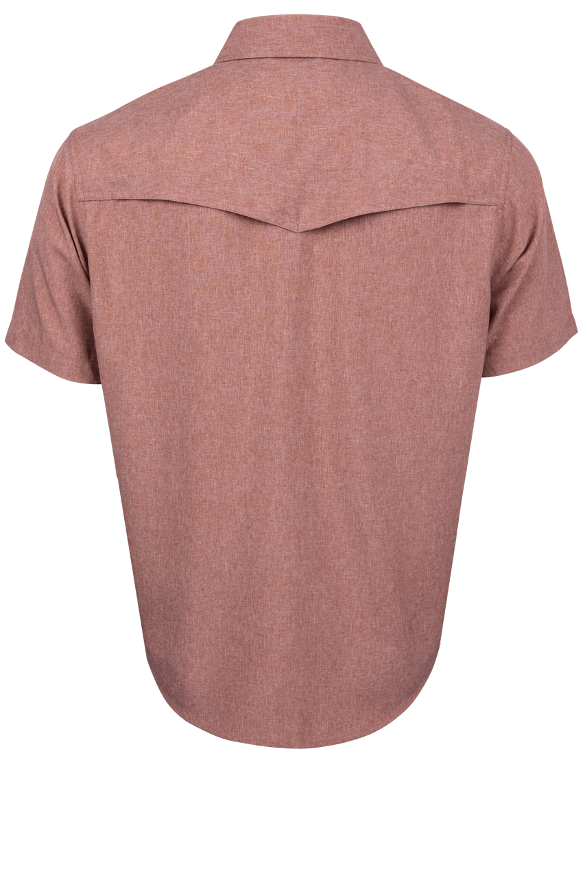 Cinch Snap Front Shirt - Brown