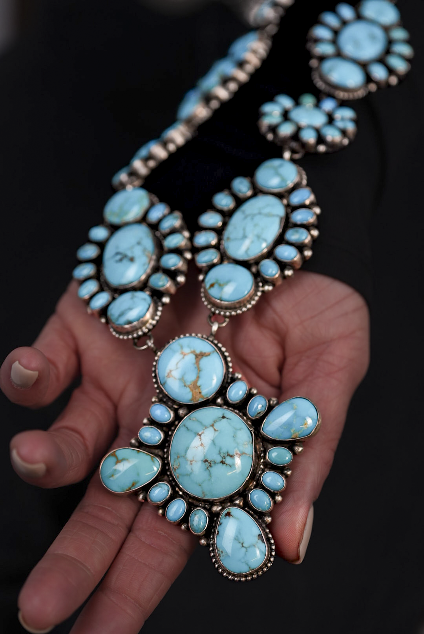 Large Multi-Stone Necklace