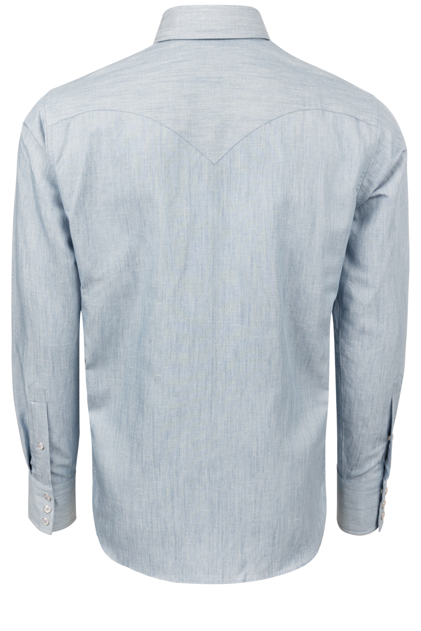 Lyle Lovett for Hamilton Snap Front Shirt - Chambray