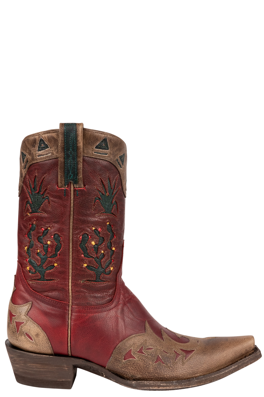 Old Gringo Red Cactus Desert Cowgirl Boots