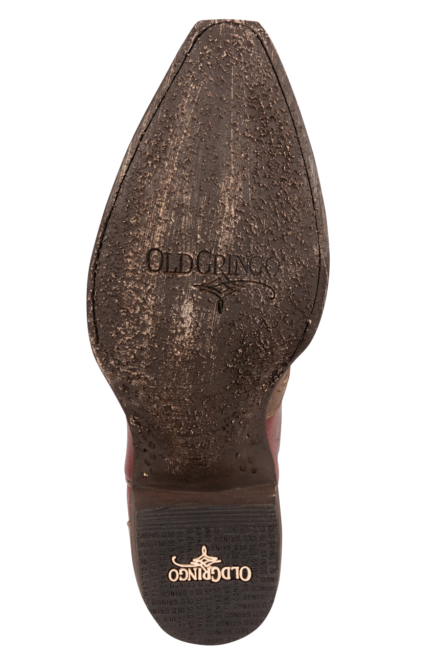 Old Gringo Cactus Desert Cowgirl Boots - Red