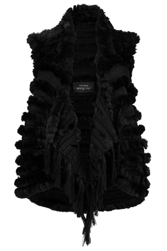Pat Dahnke Rex Rabbit Fur Shawl