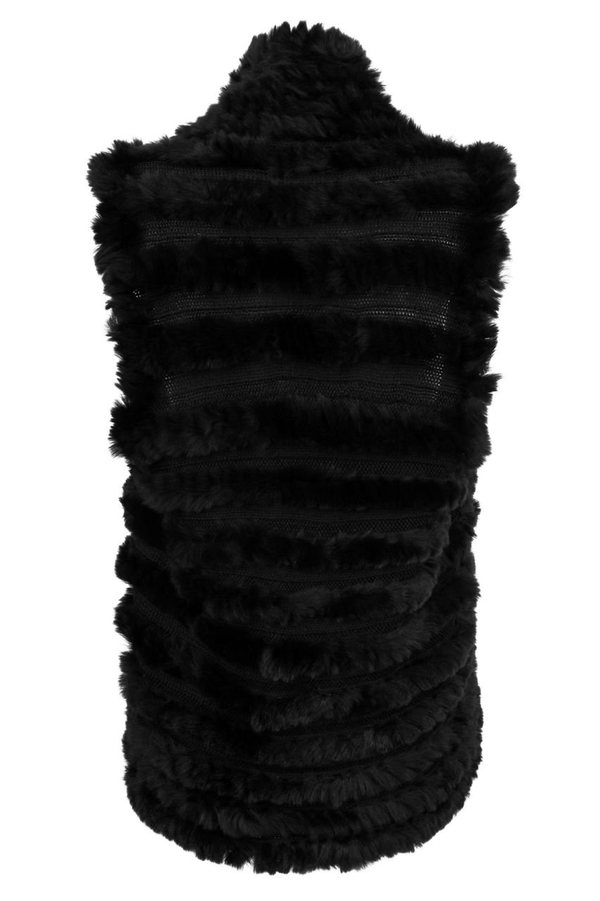 Pat Dahnke Rex Rabbit Fur Shawl