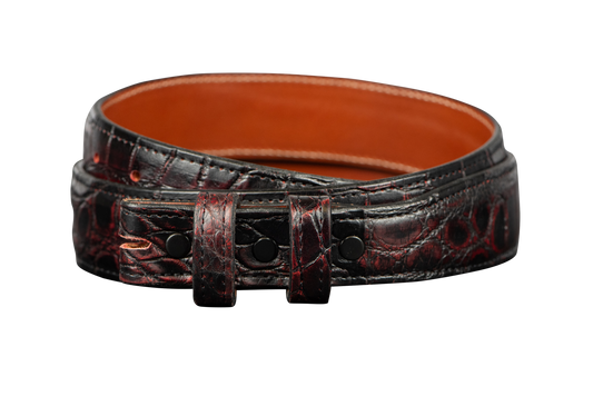 Chacon 1.25" Alligator Tapered Belt Strap