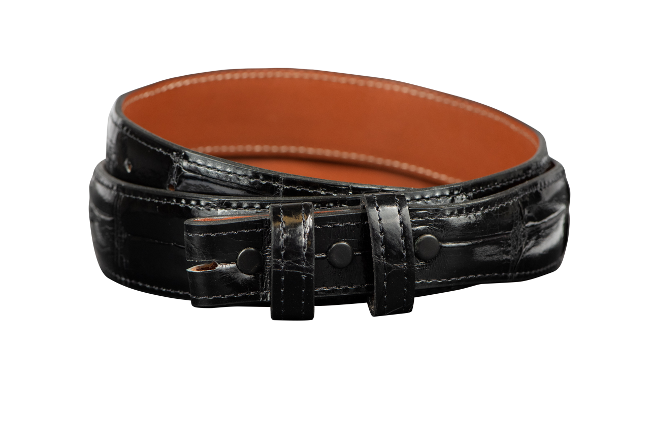 Chacon 1.25" Alligator Tapered Belt Strap