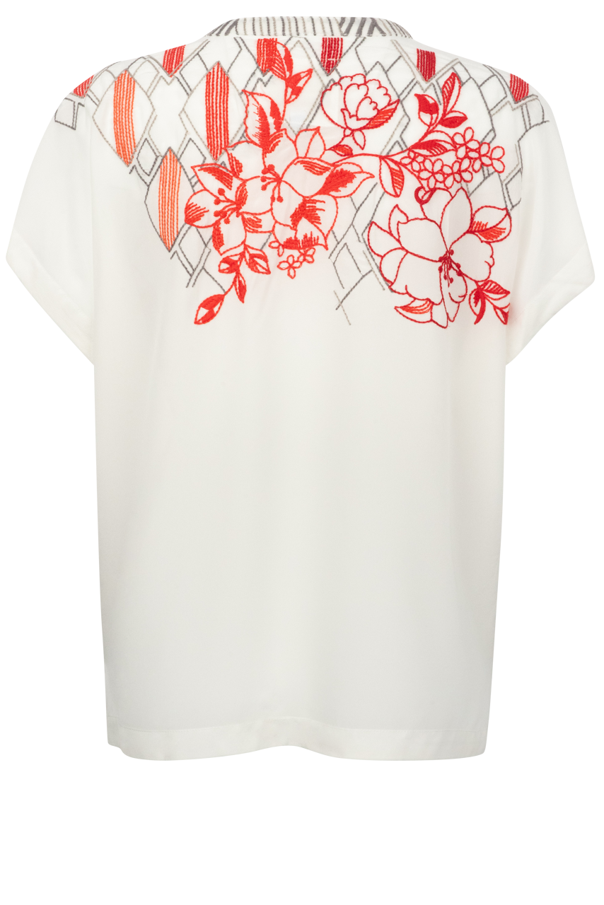 Johnny Was Motubena Silk Blouse