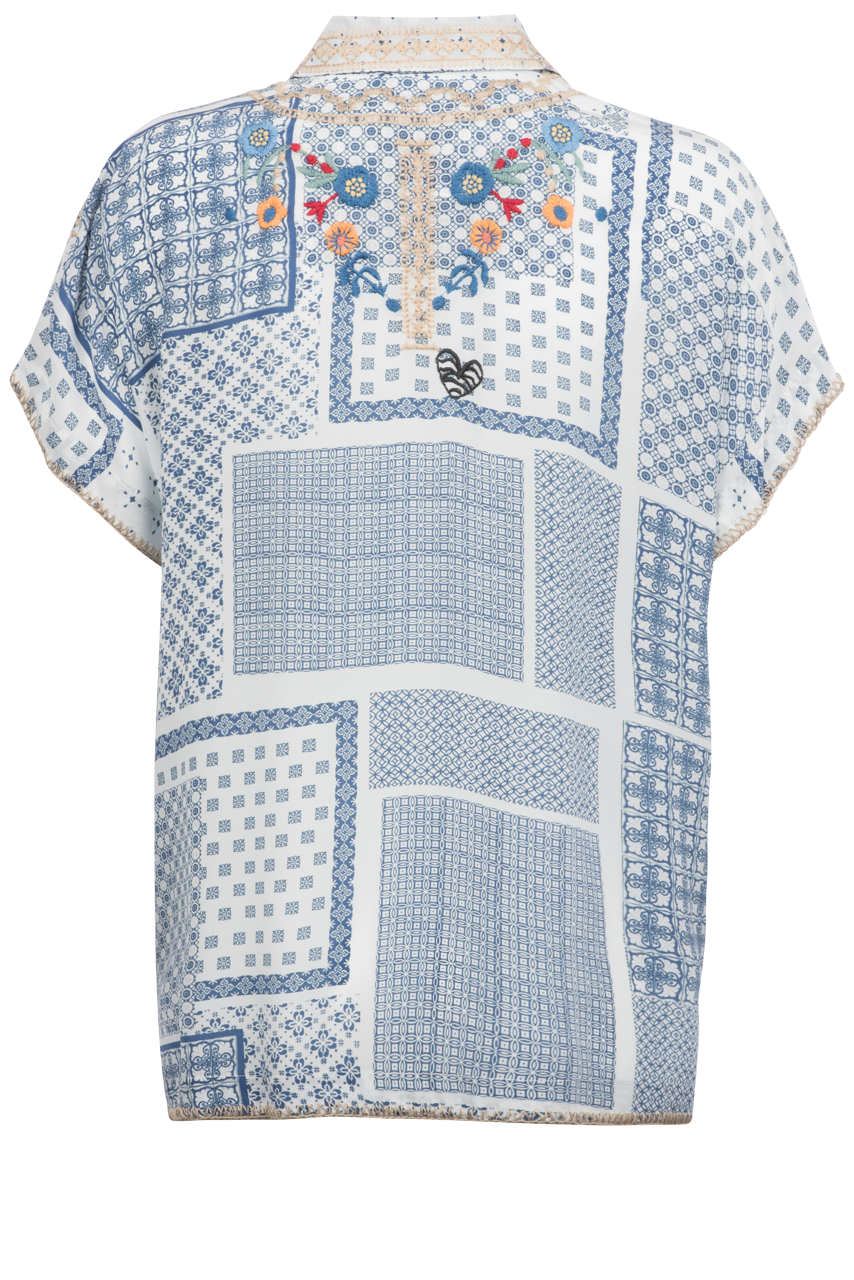 Johnny Was Masquarade Blouse