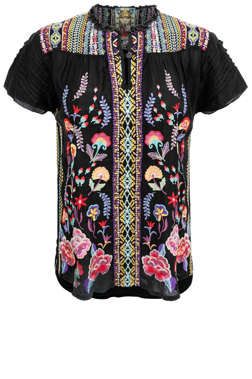 Johnny Was Agnes Lafaret Blouse