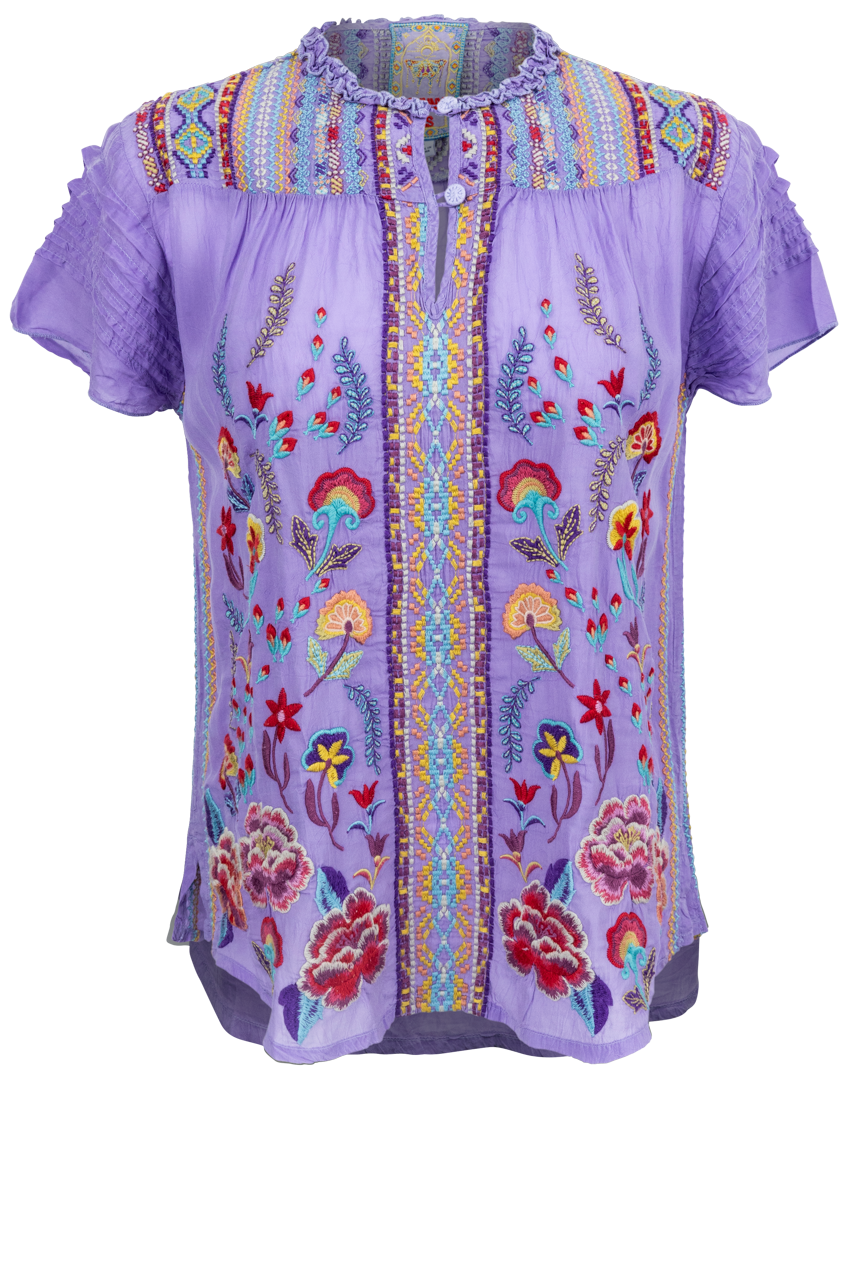 Johnny Was Agnes Lafaret Blouse