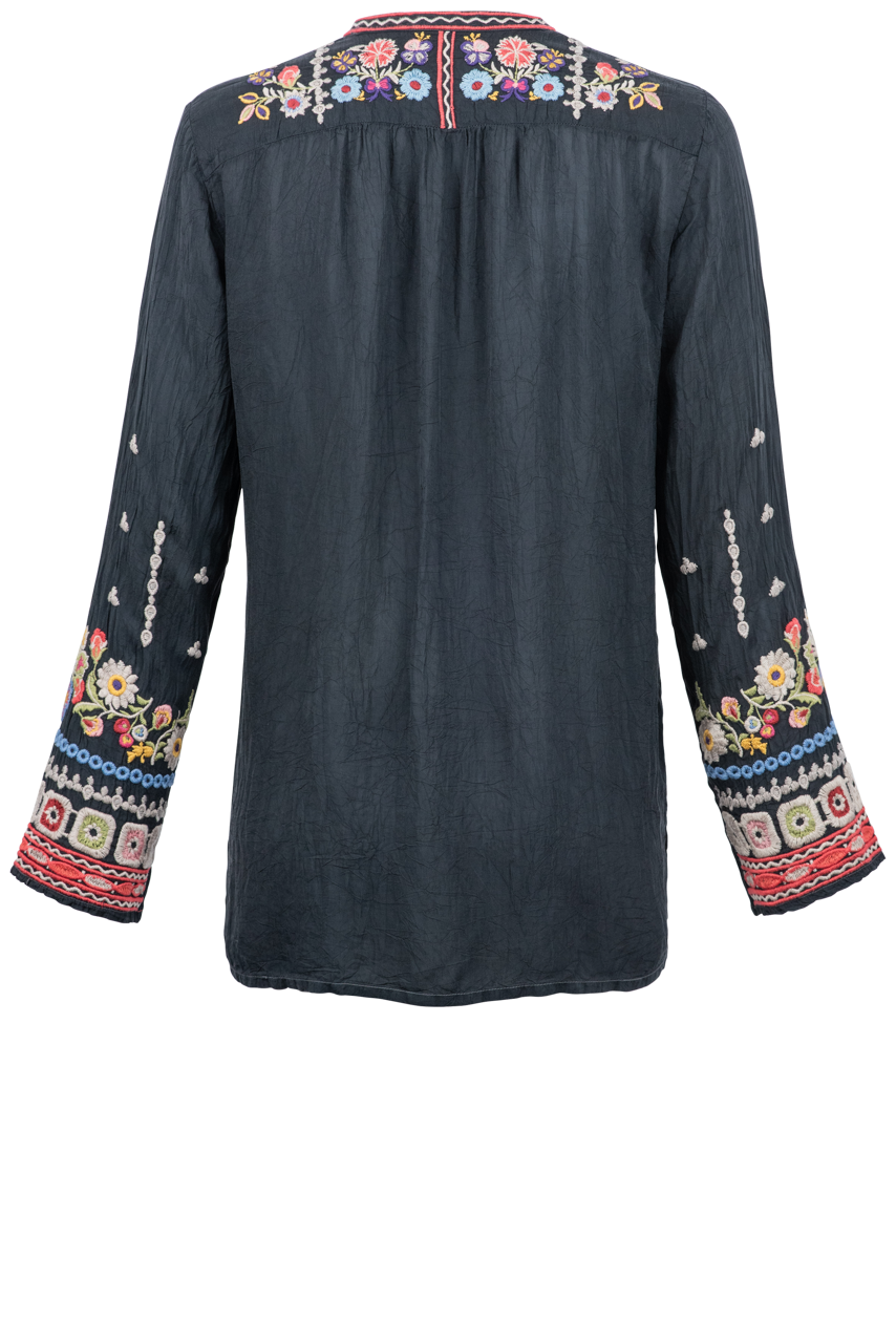 Johnny Was Coriander Blouse