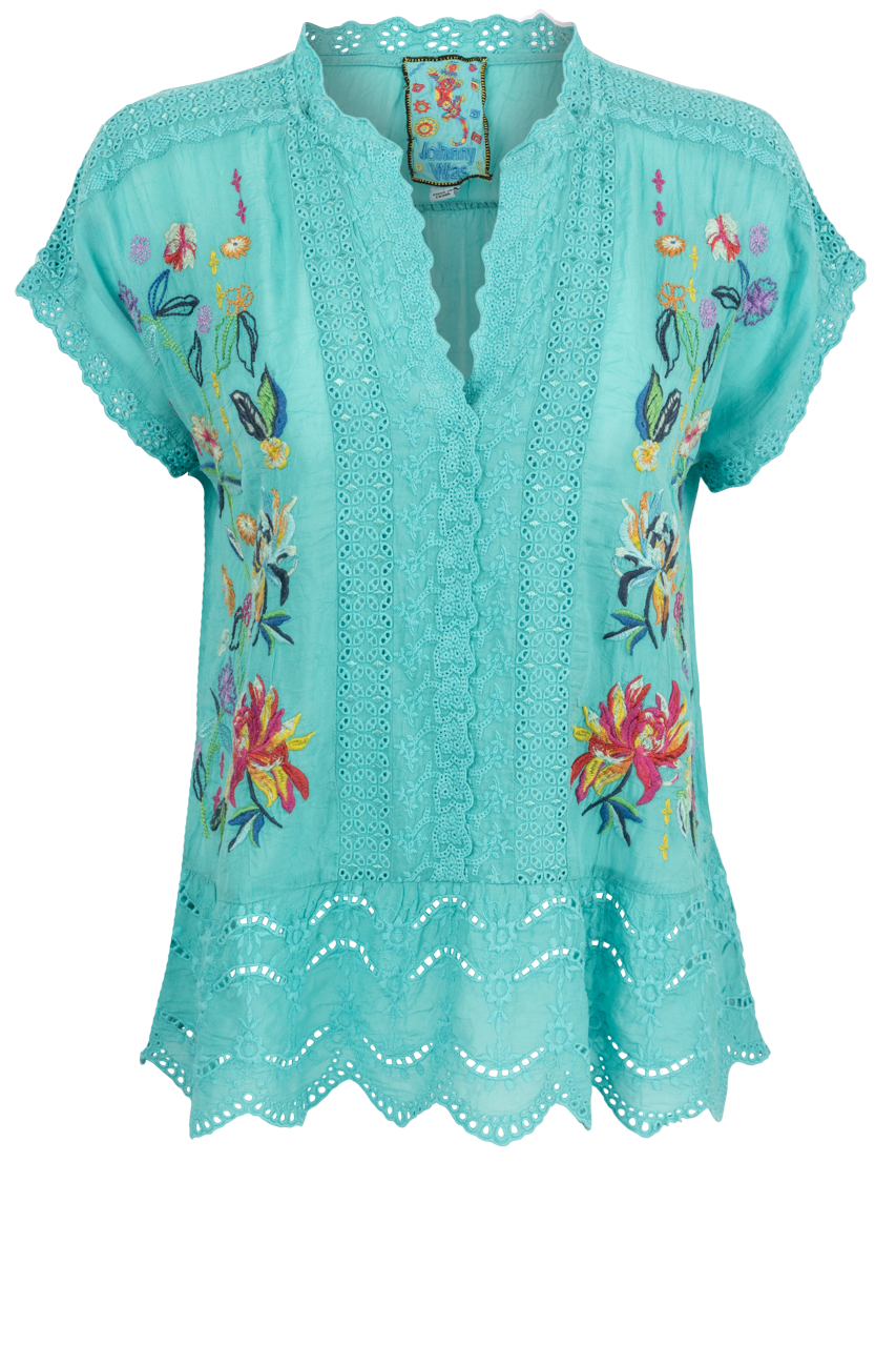 Johnny Was Astrud Blouse