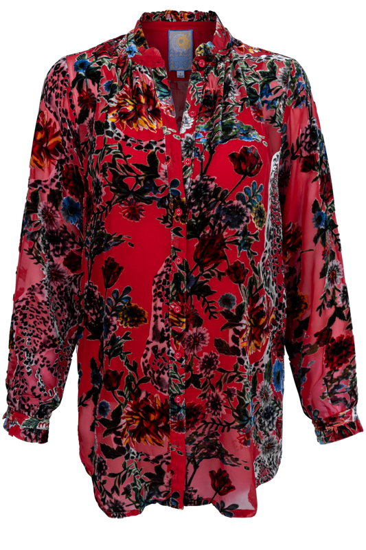 Johnny Was Yoella Burnout Tunic