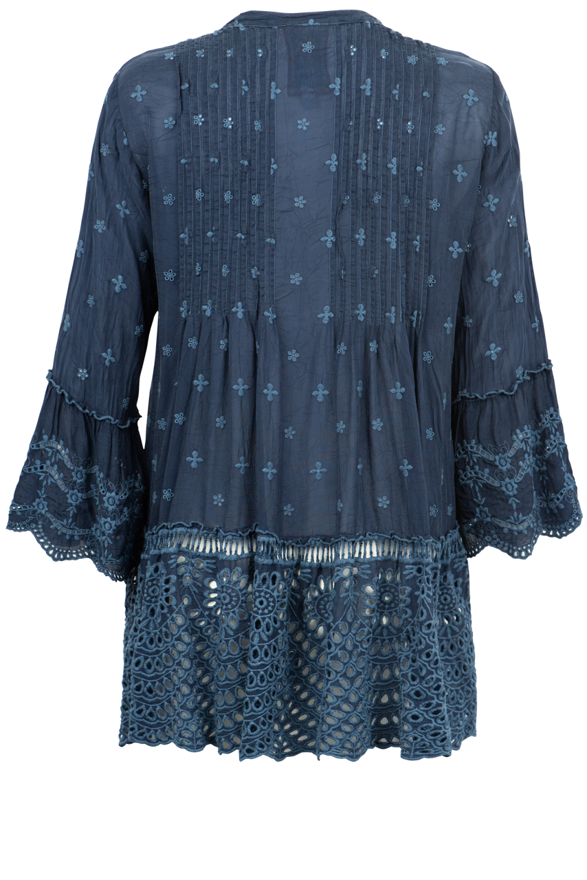 Johnny Was Manchengo Tunic Blouse