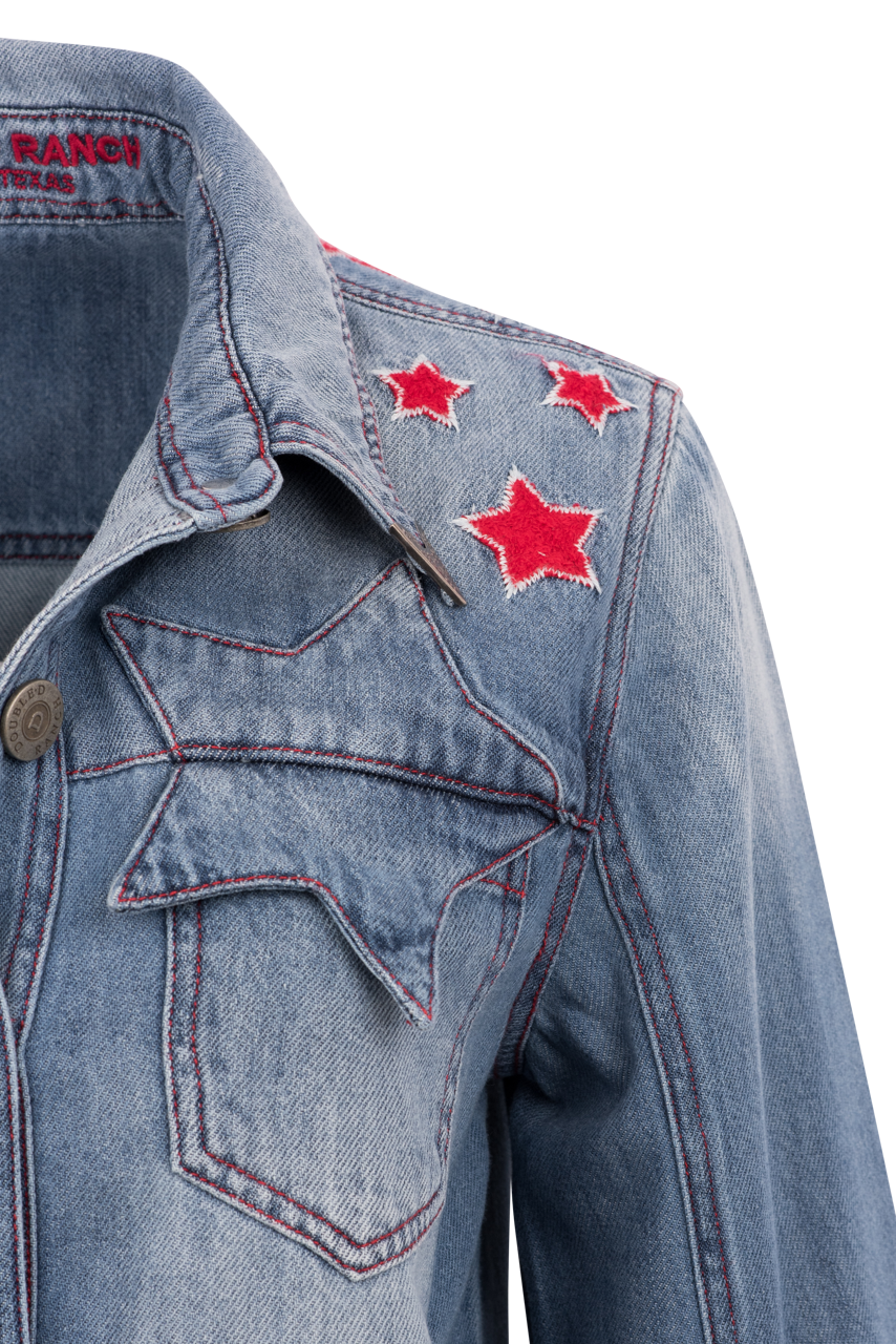 Double D Ranch Space Cowboy Trucker Jacket
