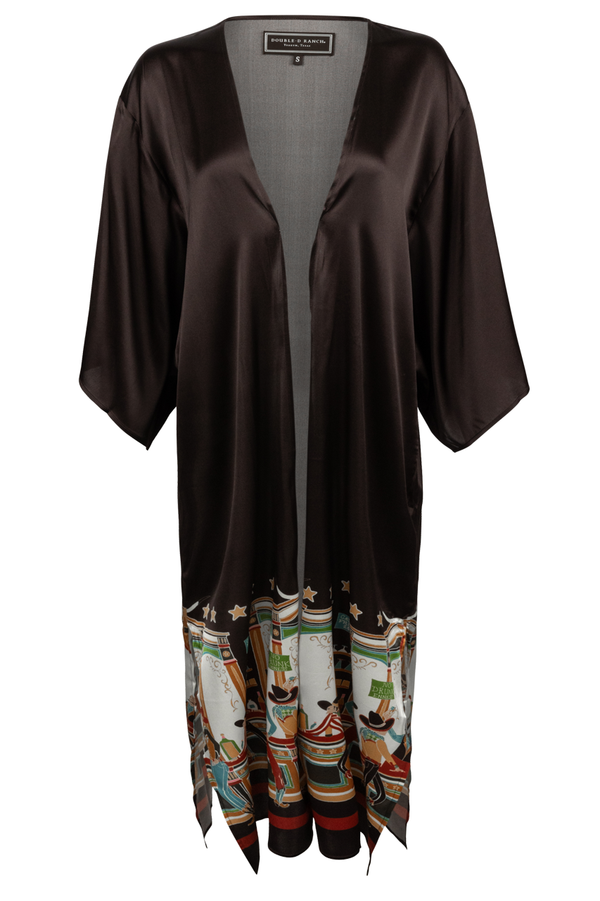 Double D Ranch Bar Room Buddies Kimono