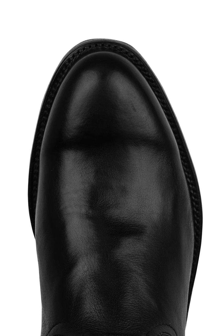 Lucchese Men's Florence Buffalo Kennedy Roper Boots - Black