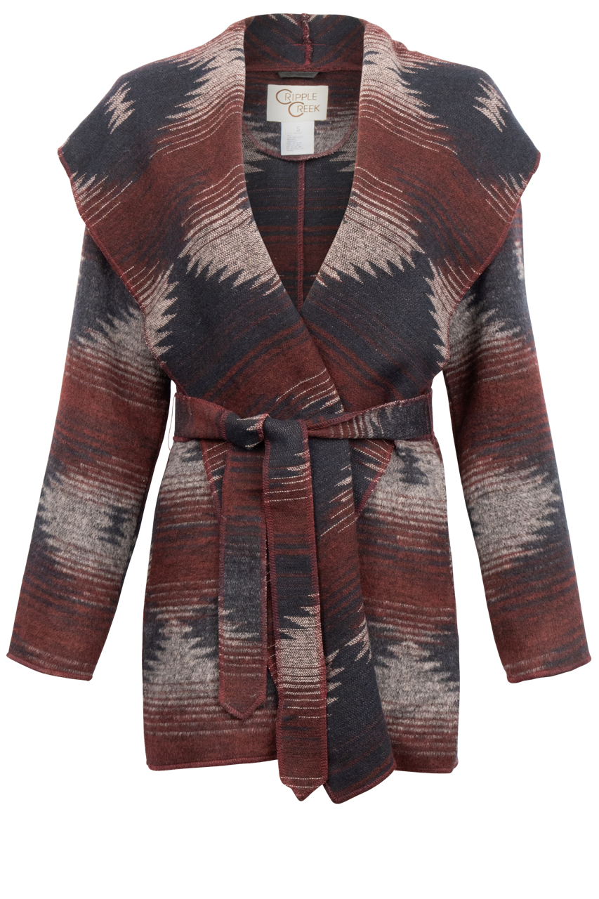 Cripple Creek Navajo Wrap Jacket