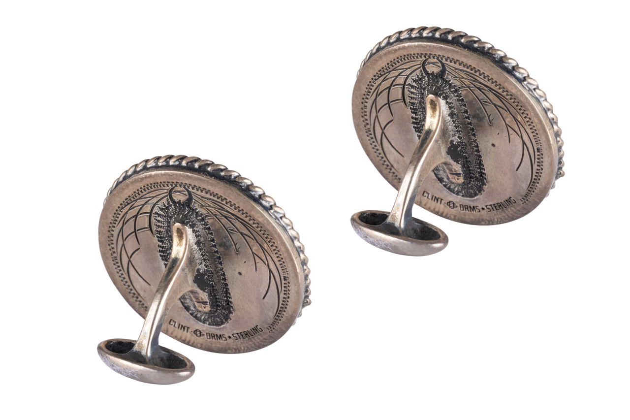 Clint Orms 1822 Winged Liberty Dime Cufflinks