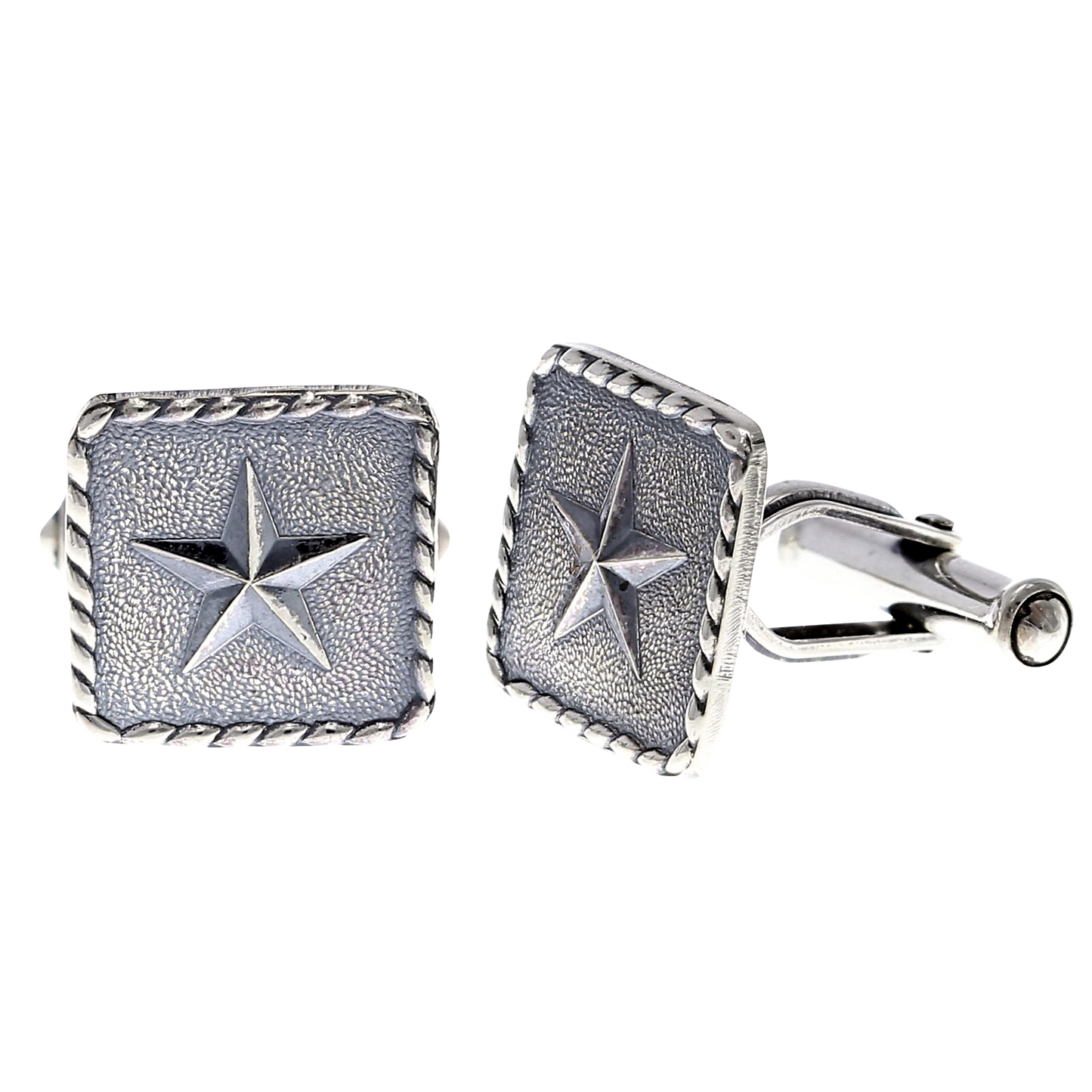Clint Orms Roped Star Cufflinks