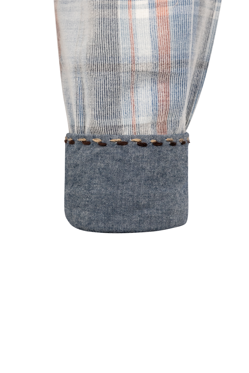 True Grit Indigo Canyon Corduroy Shirt