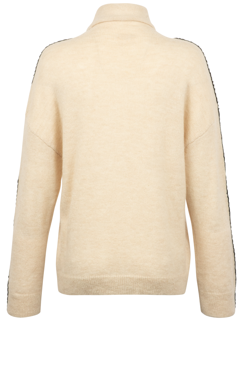 Dylan Daisy Blanket Stitch Sweater