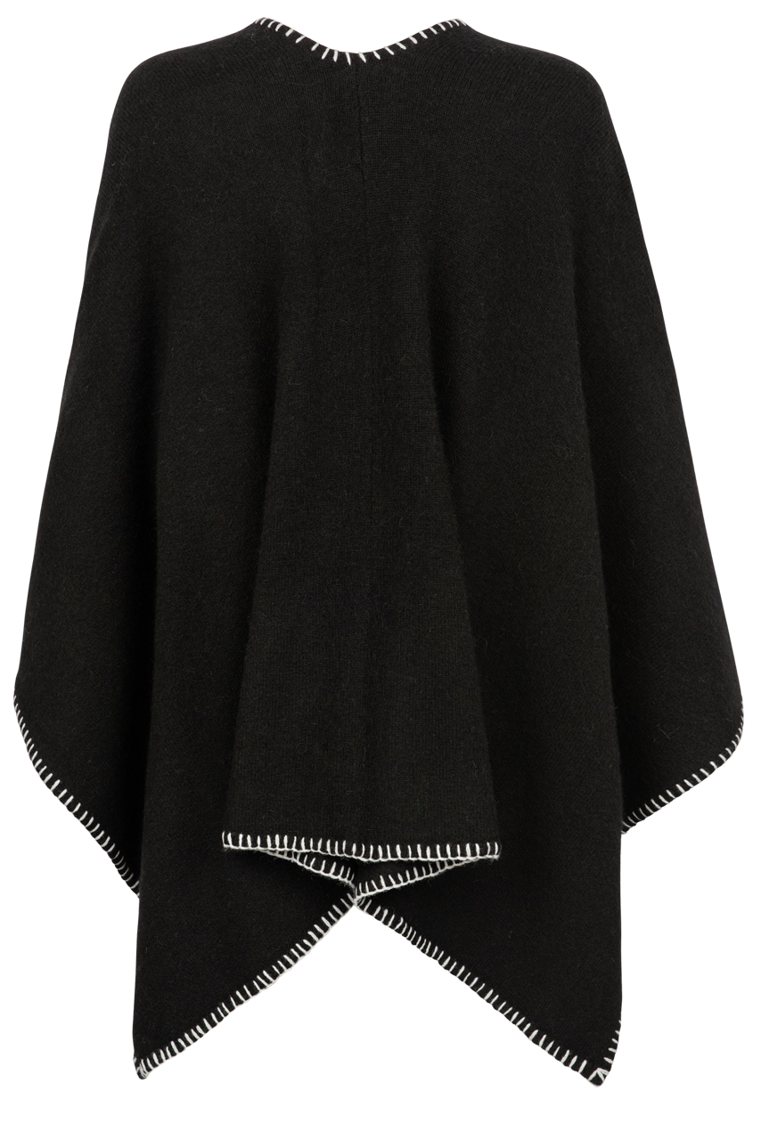 Dylan Blanket Stitched Wrap