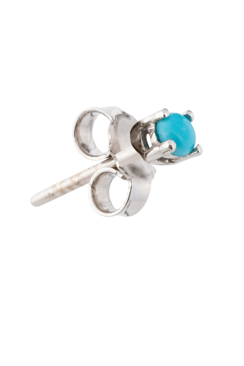 Sleeping Beauty Turquoise Stud Earrings