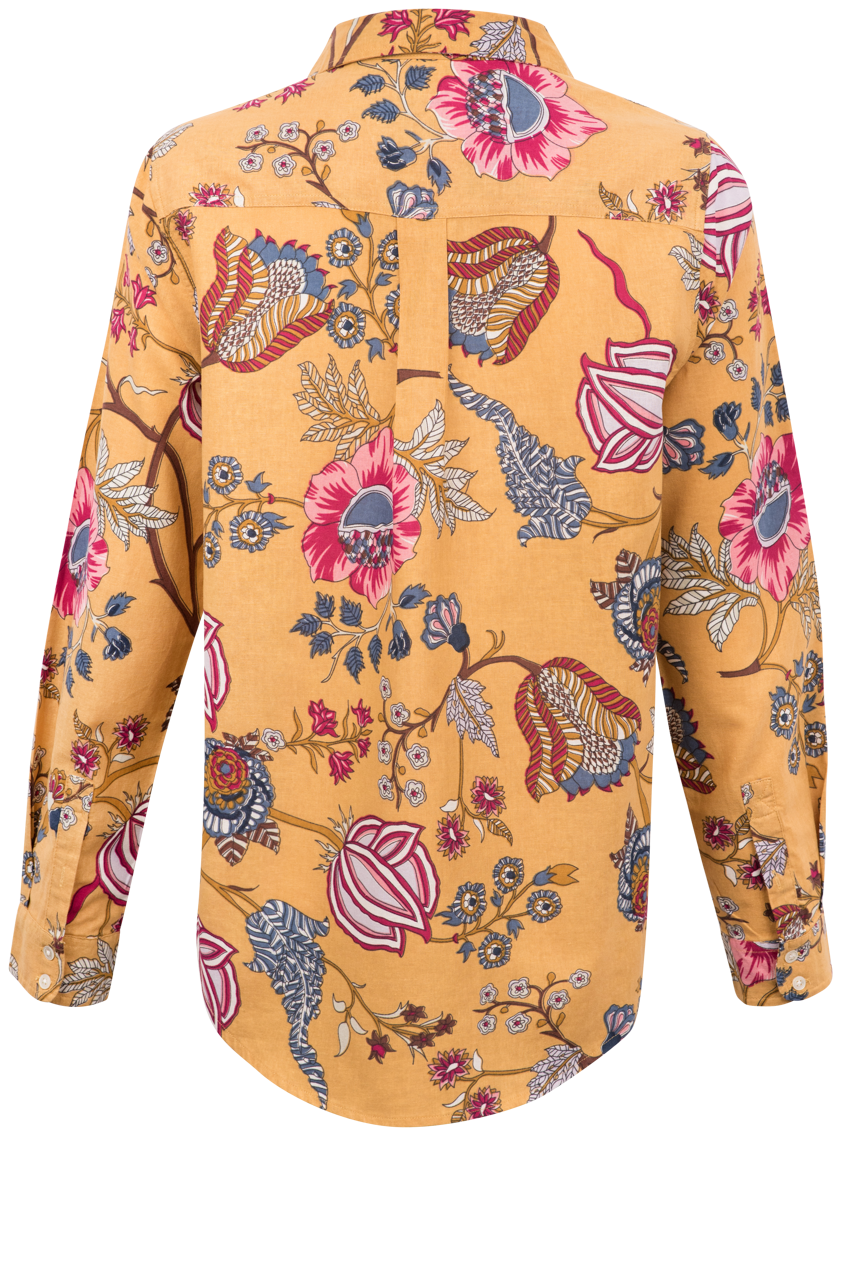 Dylan Floral Linen Shirt