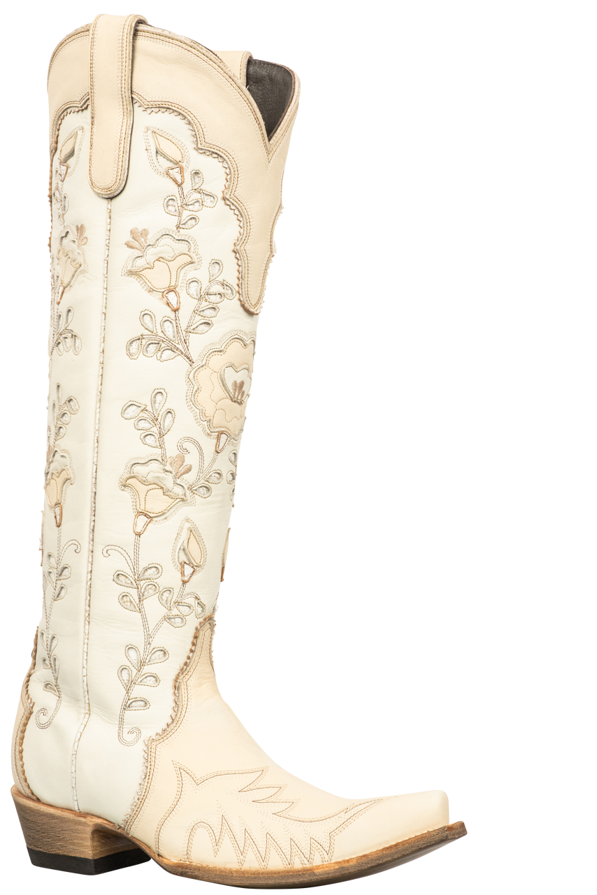 Double D Ranch by Old Gringo Tenderfoot Tilly Cowgirl Boots - Bone