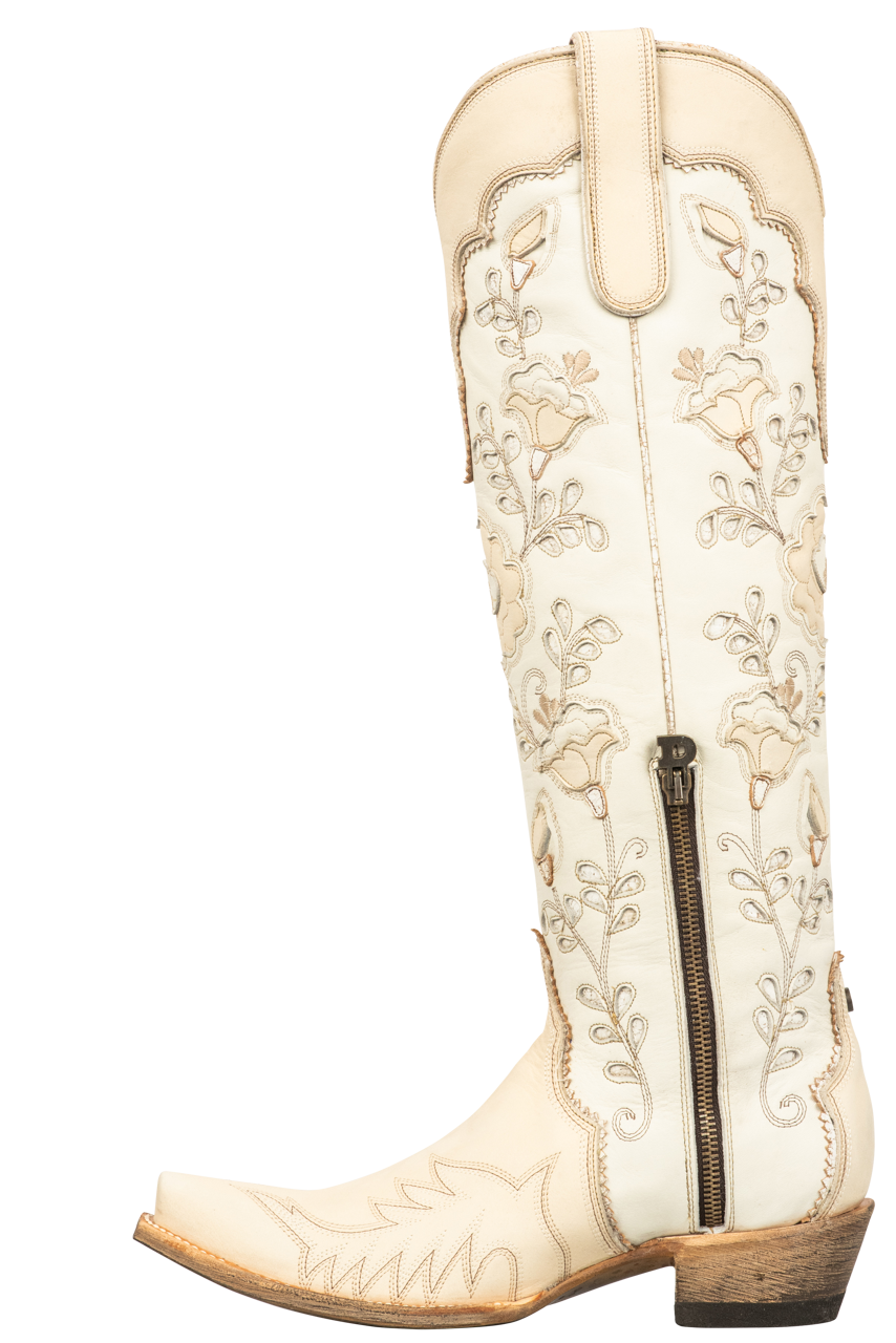 Double D Ranch by Old Gringo Tenderfoot Tilly Cowgirl Boots - Bone