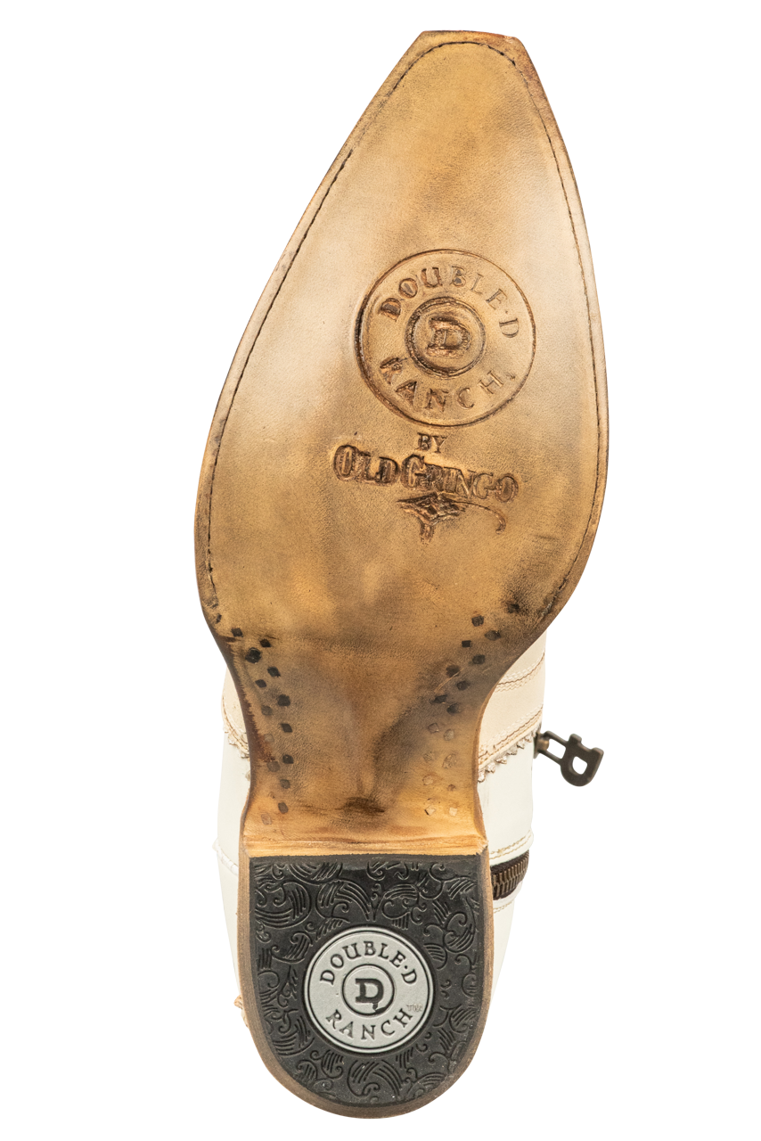 Double D Ranch by Old Gringo Tenderfoot Tilly Cowgirl Boots - Bone