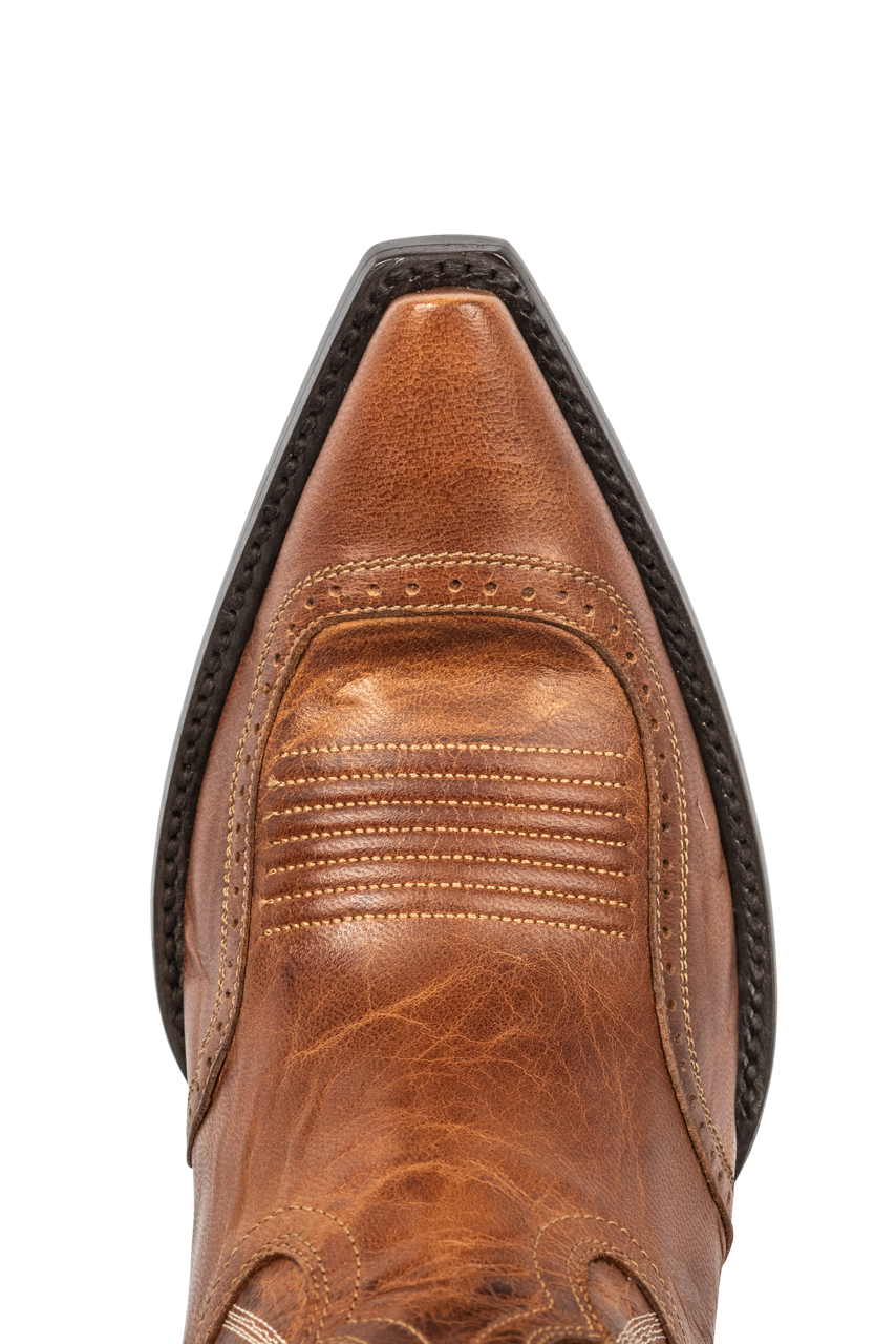 Double D by Old Gringo Longhorn Cowgirl Boots - Brown