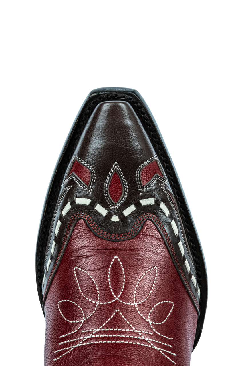 Old Gringo Tulip Time Cowgirl Boots - Red Multi