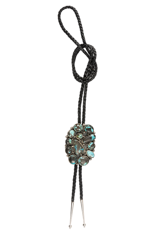 Diva Diamonds Blue Mountain Turquoise Bolo Tie