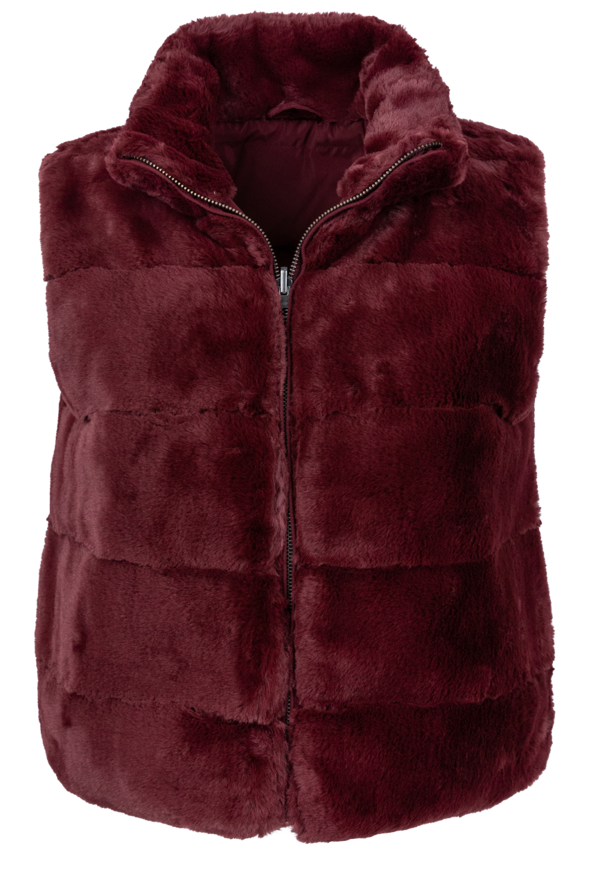 Dylan Faux Fur Western Reversible Vest | Pinto Ranch