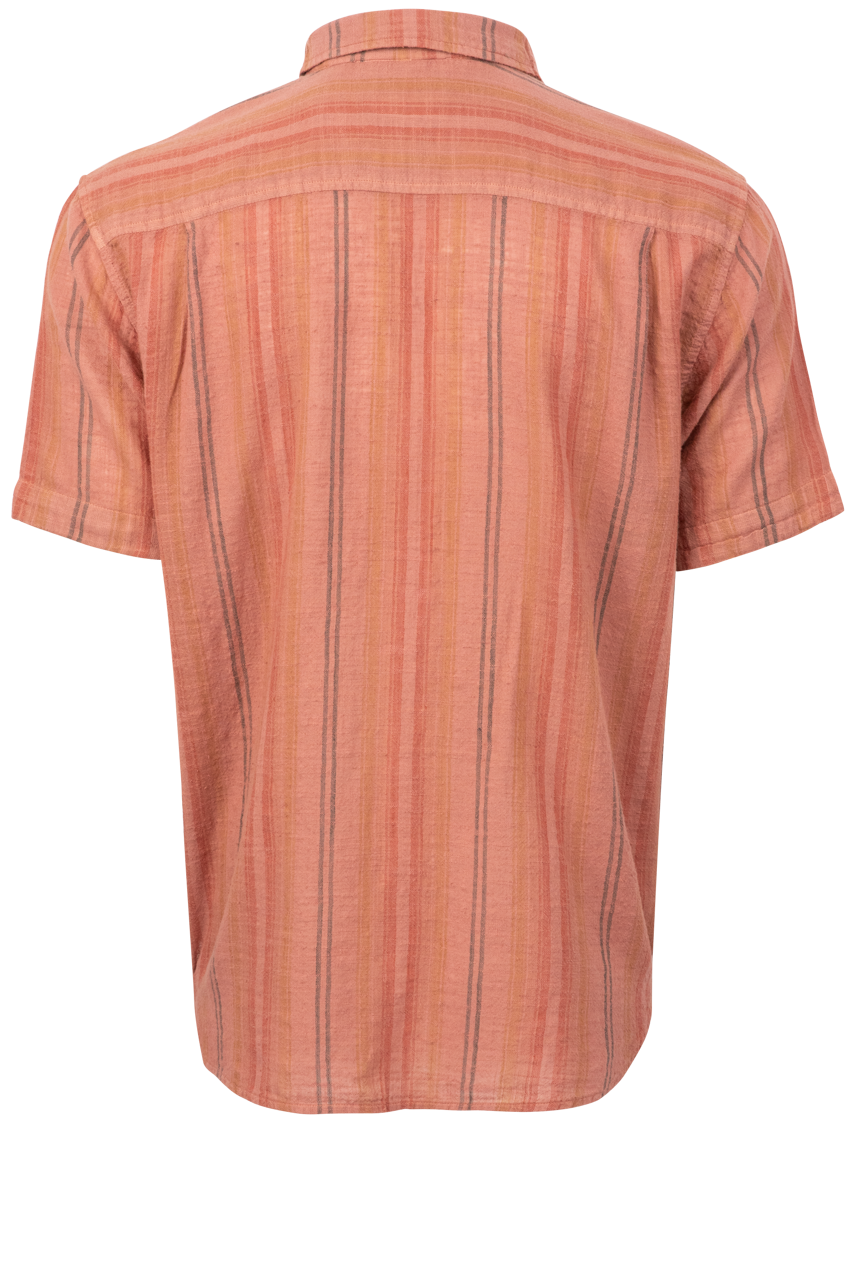 True Grit Serape Stripe Shirt - Red