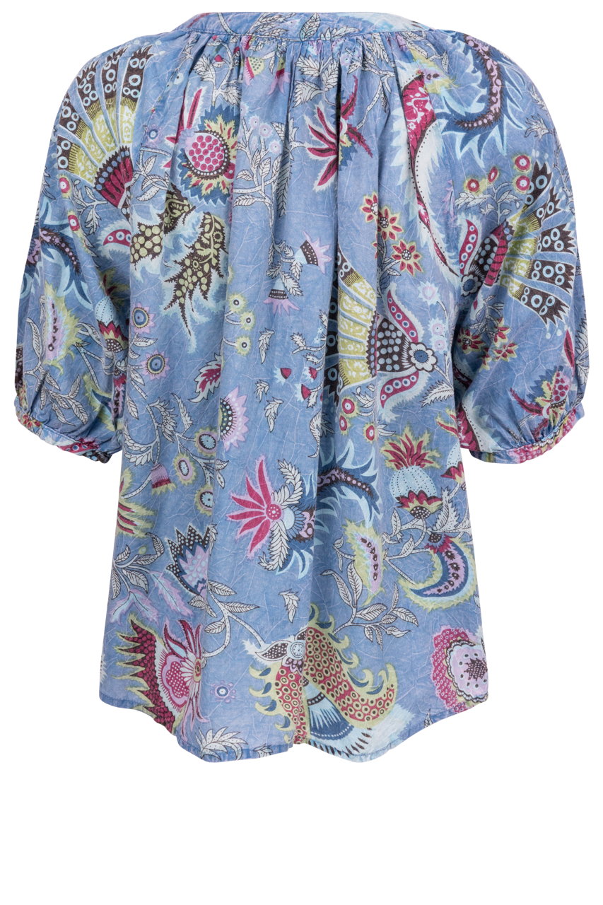 Dylan Printed Laurel Blouse