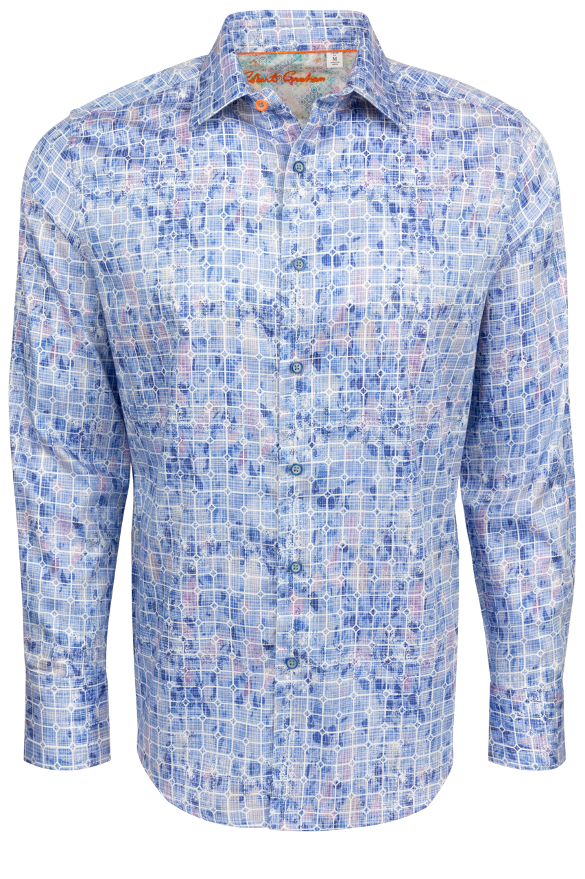 Robert Graham Amsterdam Button-Front Shirt