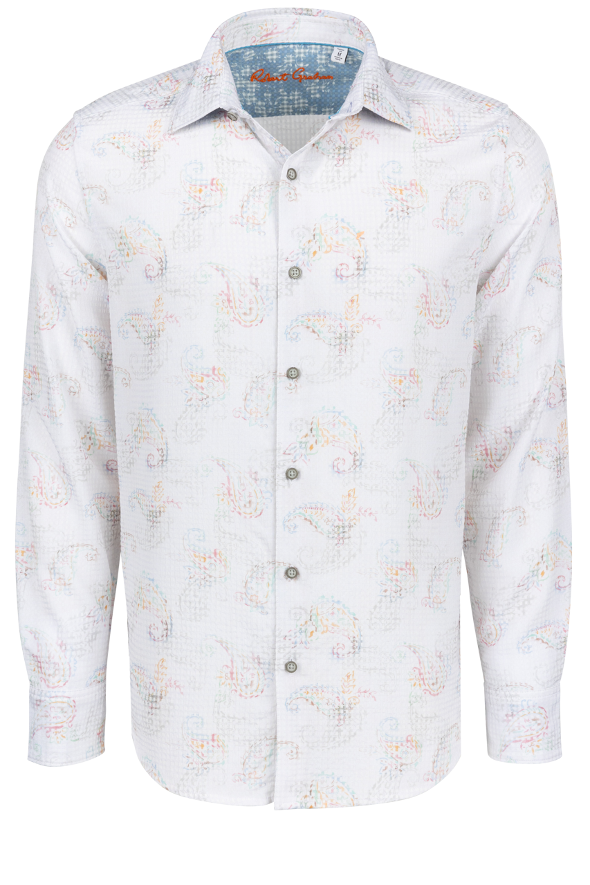 Robert Graham Alibon Button-Front Shirt