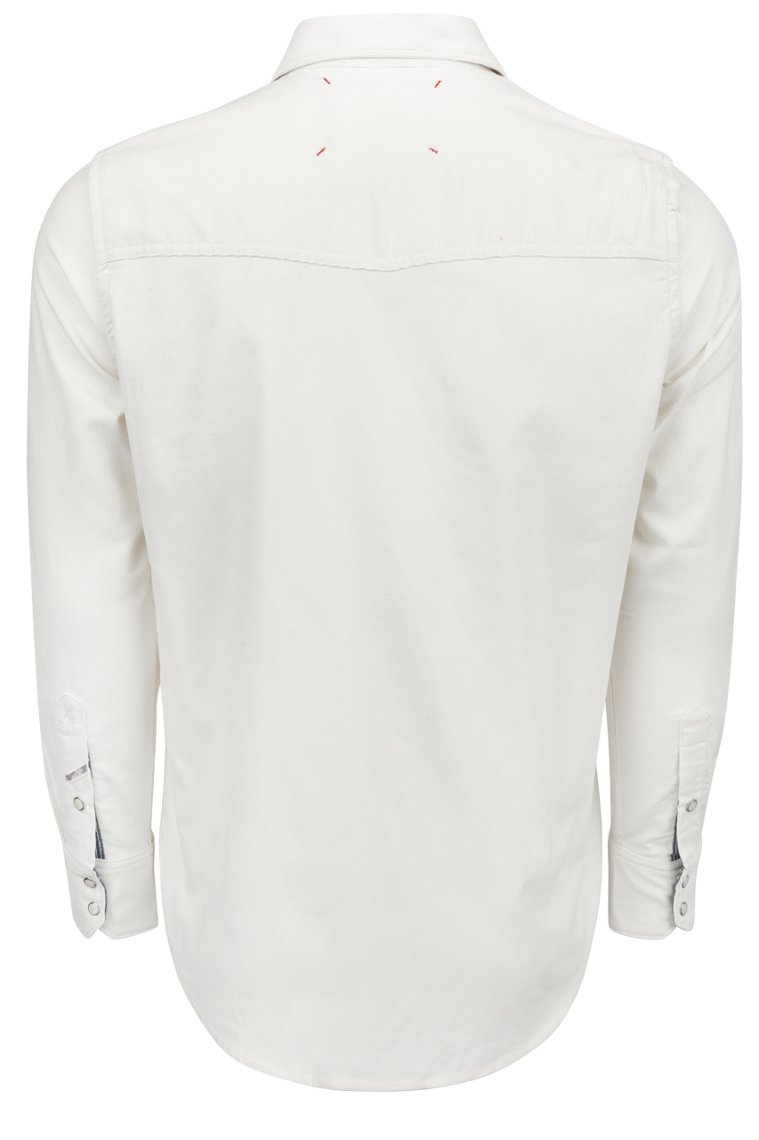 Robert Graham Wyatt Button-Front Shirt - Ivory