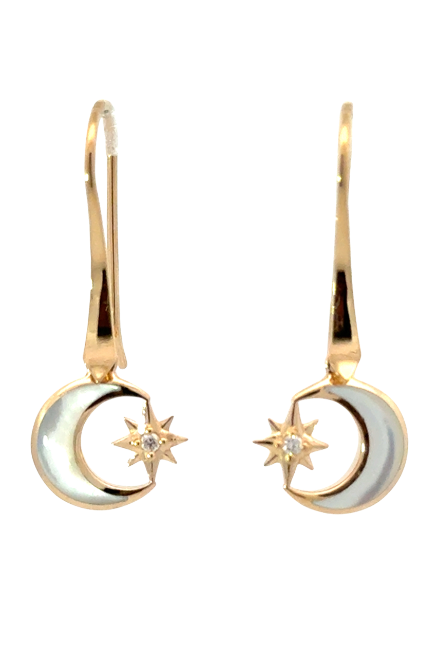 Kabana Gold Starburst Earrings