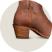 Tecovas Daisy Zip Bootie - Scotch