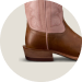 Tecovas Maggie Cowgirl Boots - Misty Rose