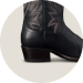 Tecovas Jamie Cowgirl Boots - Midnight