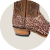 Tony Lama Vintage Elephant Cowboy Boots - Brown