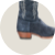 Old Gringo Suede Mayra Cowgirl Boots - Navy