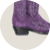 Old Gringo Women's Suede Dutton Cowgirl Boots - Purple