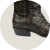 Stallion Hornback Alligator Cowboy Boots - Chocolate