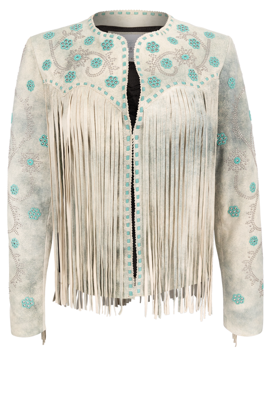 Pinto Ranch Beaded Floral Jacket