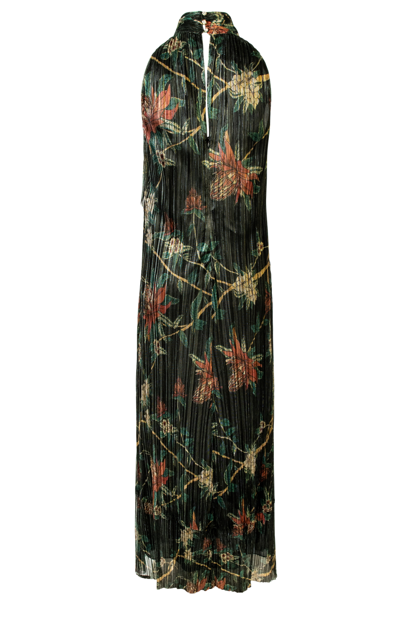 Johnny Was Evelina Metallic Maxi Dress